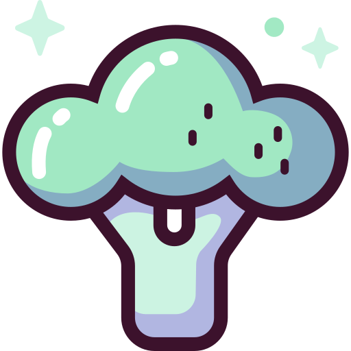 brócoli Special Candy Lineal color icono