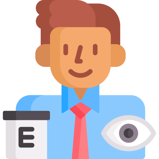 Ophthalmologist Special Flat icon