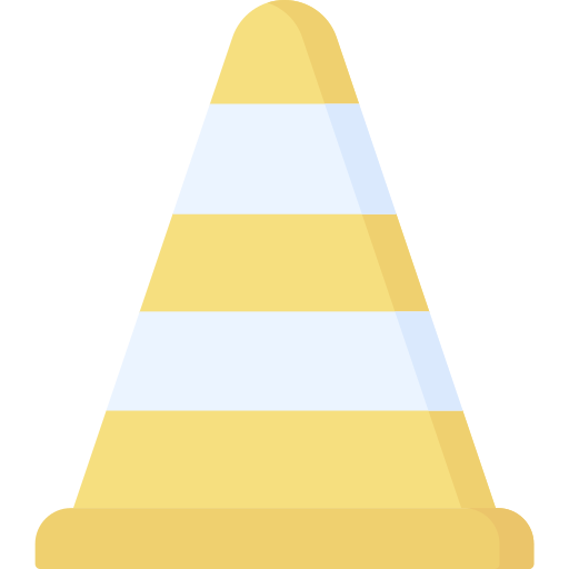 cone de tráfego Special Flat Ícone