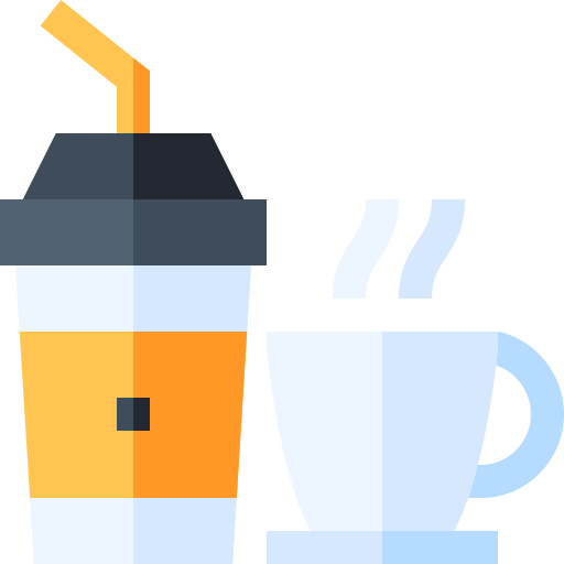 커피 샵 Basic Straight Flat icon