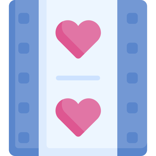 película romántica Special Flat icono