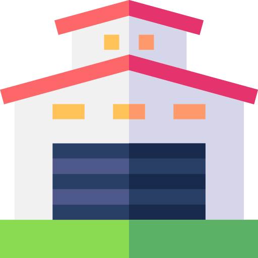 Warehouse Basic Straight Flat icon