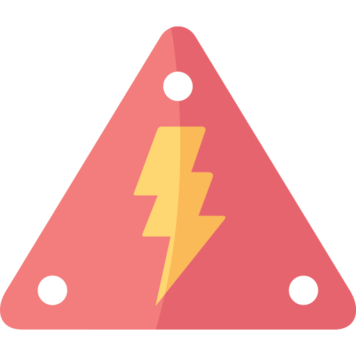 High voltage Special Flat icon