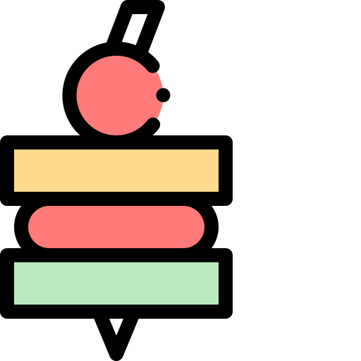 canapè Detailed Rounded Lineal color icona