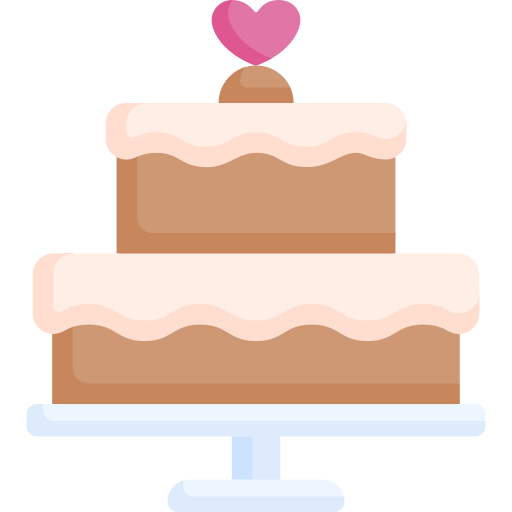 torta nuziale Special Flat icona