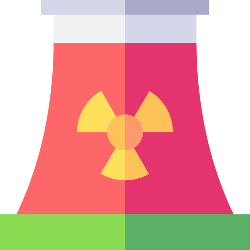 jądrowy Basic Straight Flat ikona