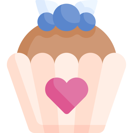 Cupcake Special Flat icon