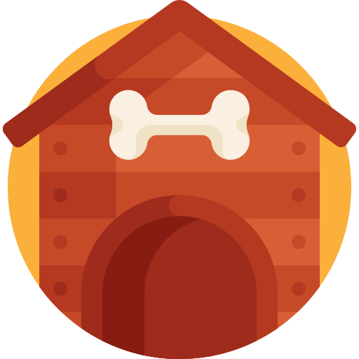 perrera Detailed Flat Circular Flat icono