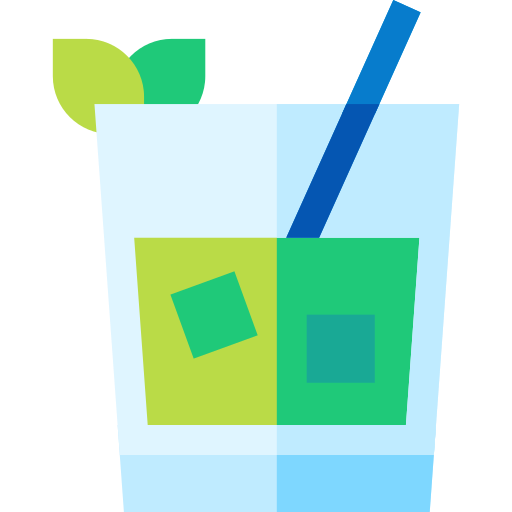 Mojito Basic Straight Flat icon