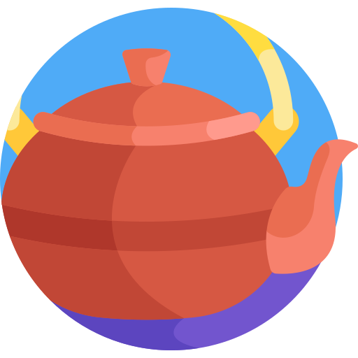 Заварочный чайник Detailed Flat Circular Flat иконка