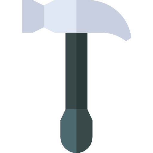 Hammer Basic Straight Flat icon