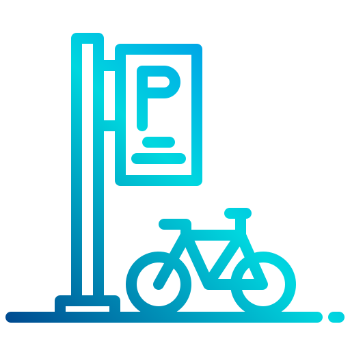 Парковка для велосипедов xnimrodx Lineal Gradient иконка