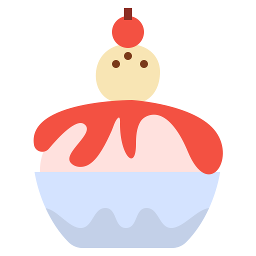 Ice cream dDara Flat icon