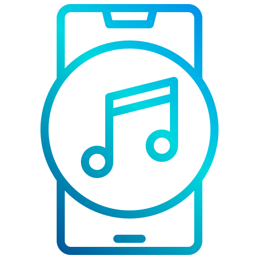 음악 xnimrodx Lineal Gradient icon