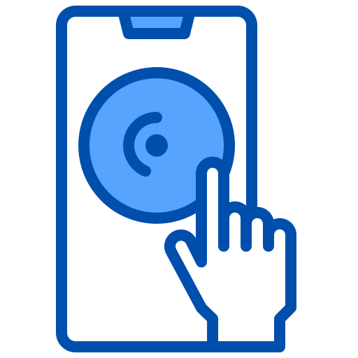 berührungsempfindlicher bildschirm xnimrodx Blue icon