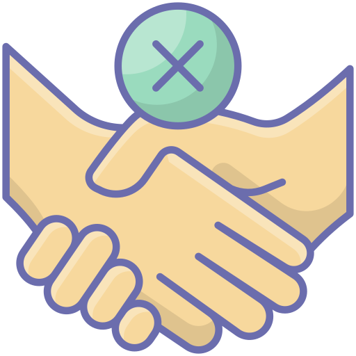 Hand shake Generic Outline Color icon