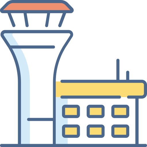 flughafen Generic Outline Color icon