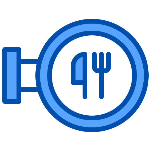 restaurant xnimrodx Blue icon