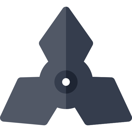 shuriken Basic Rounded Flat icona