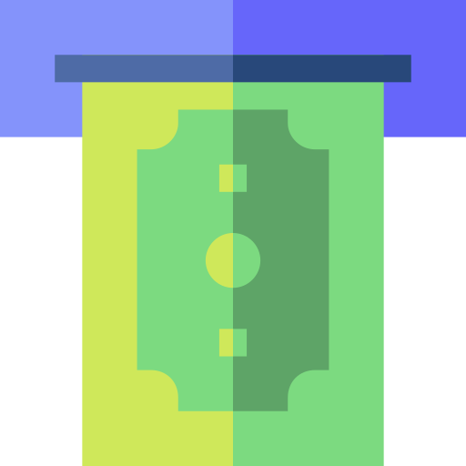 Withdrawal Basic Straight Flat icon