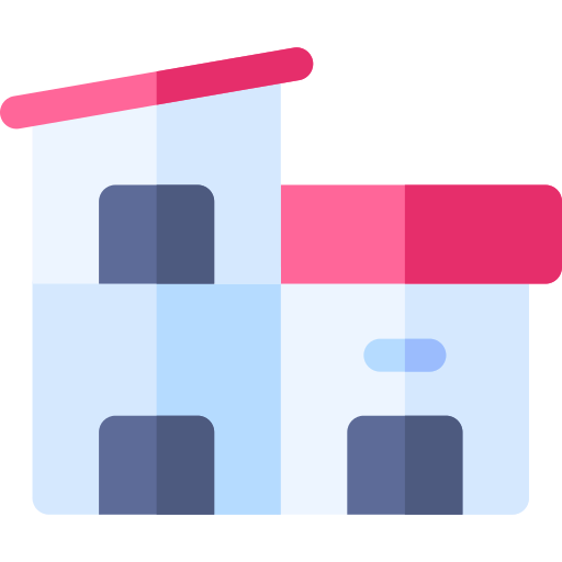 Residential Basic Rounded Flat icon