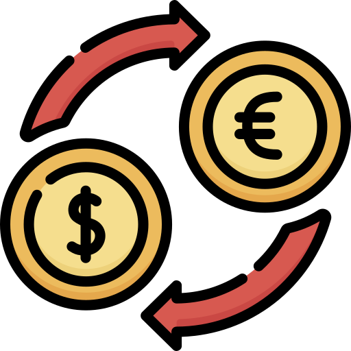 Обмен валют Special Lineal color иконка