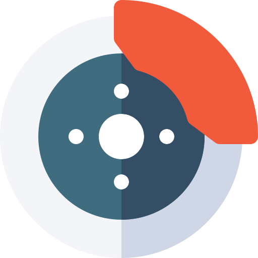 disco del freno Basic Rounded Flat icono