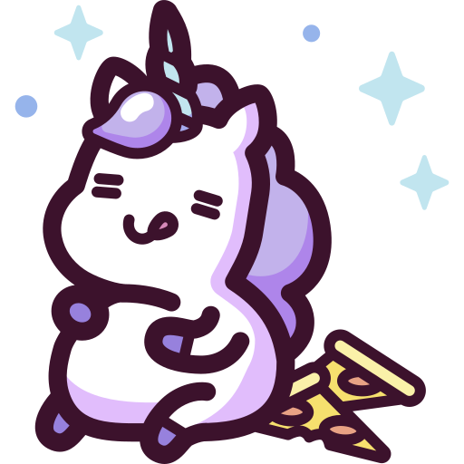 Unicorn Special Candy Lineal color icon