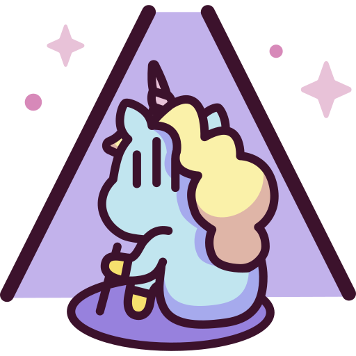 Unicorn Special Candy Lineal color icon