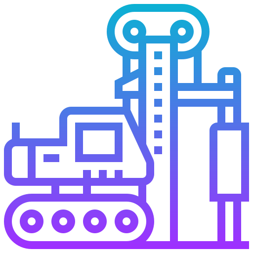 掘削装置 Meticulous Gradient icon