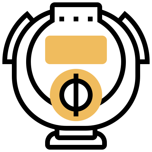 stopwatch Meticulous Yellow shadow icoon