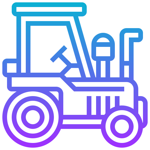 Tractor Meticulous Gradient icon