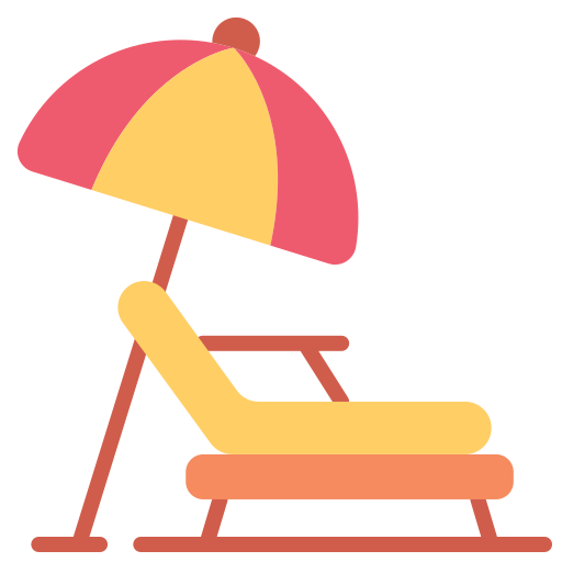 parasol plażowy Good Ware Flat ikona