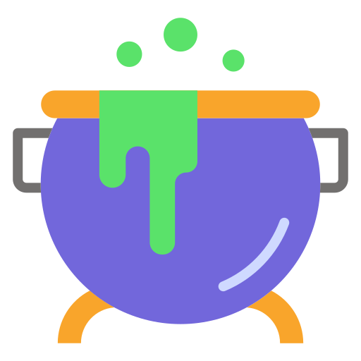 Cauldron Good Ware Flat icon