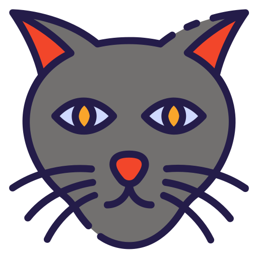 katze Good Ware Lineal Color icon