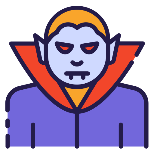 Dracula Good Ware Lineal Color icon