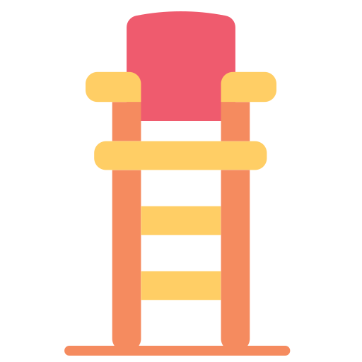 krzesło ratownika Good Ware Flat ikona