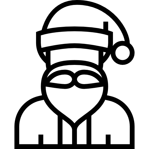 Santa claus Meticulous Line icon