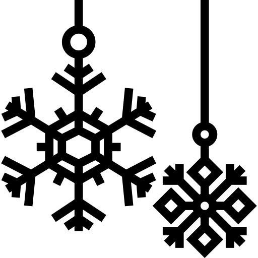 Snowflakes Meticulous Line icon