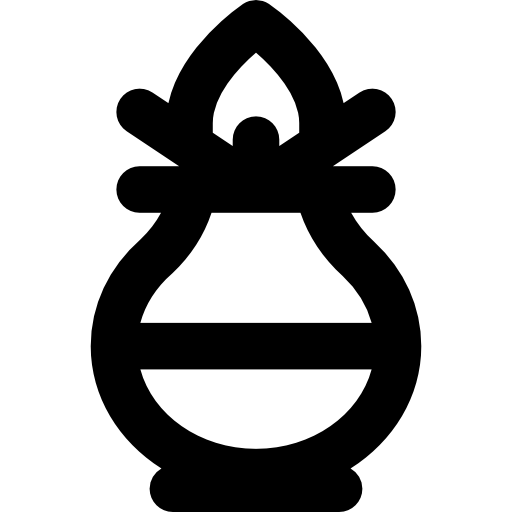 kumbh kalash Basic Rounded Lineal icono