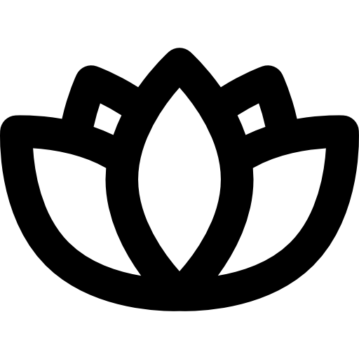 lotus Basic Rounded Lineal icon
