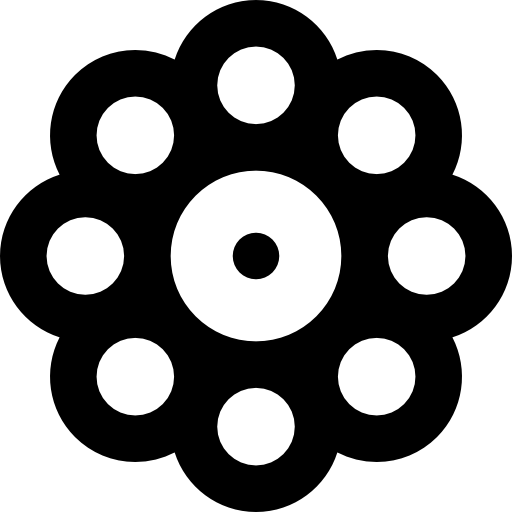rangoli Basic Rounded Filled icon