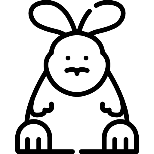 부활절 토끼 Special Lineal icon