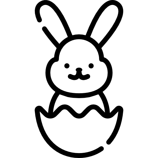 イースターのウサギ Special Lineal icon