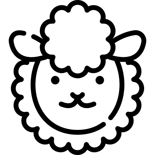 Sheep Special Lineal icon