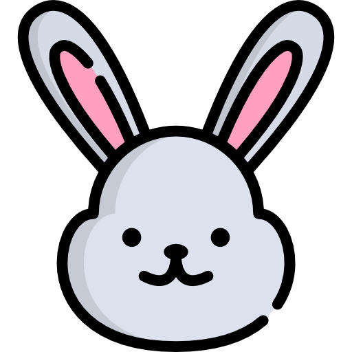 Easter bunny Special Lineal color icon