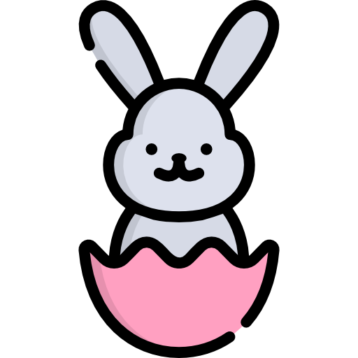 Easter bunny Special Lineal color icon