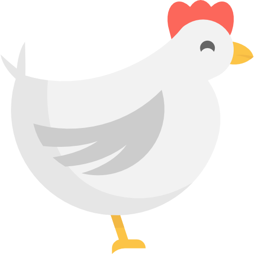 poule Special Flat Icône