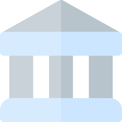 bank Basic Rounded Flat icoon