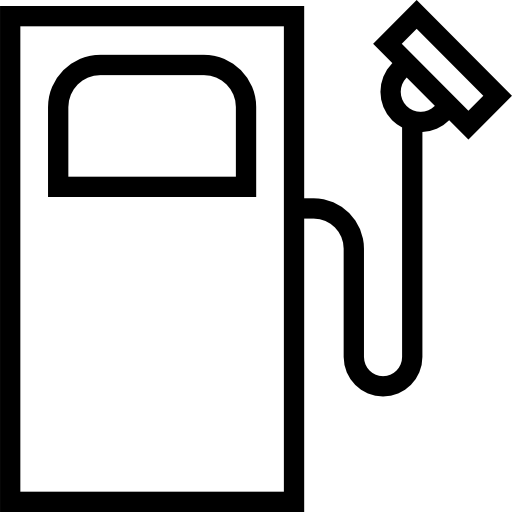 Gas station Dinosoft Lineal icon